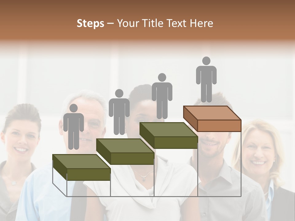 Businesspeople Team Employee PowerPoint Template