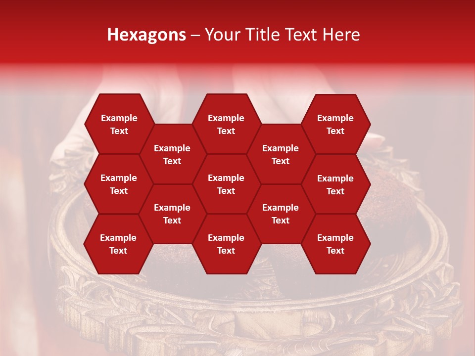 Party Muffin Person PowerPoint Template