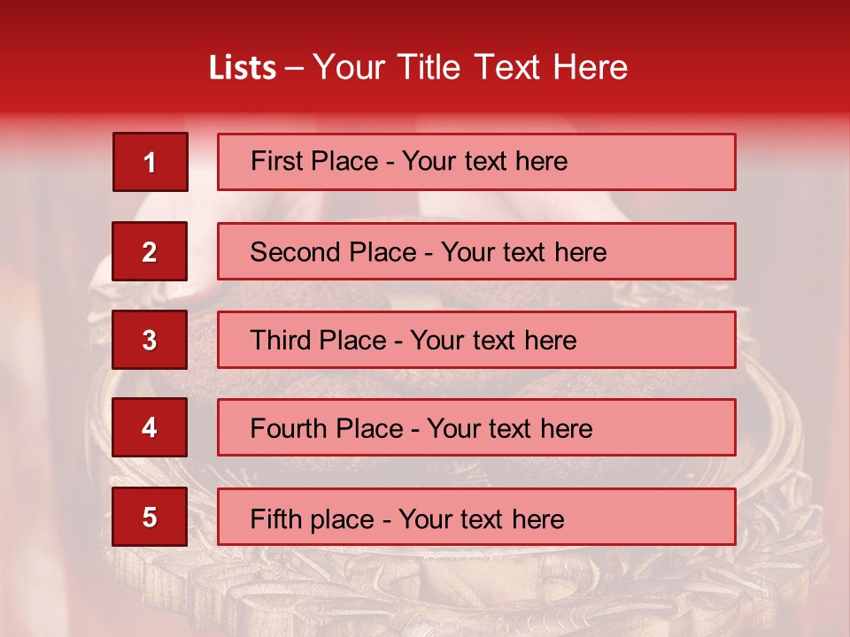 Party Muffin Person PowerPoint Template