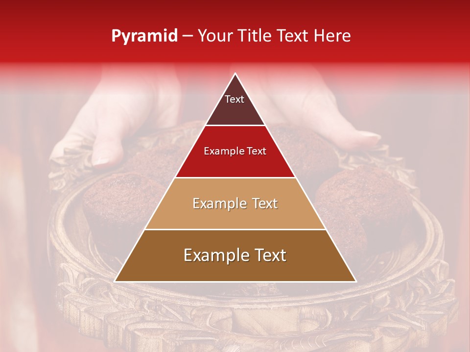Party Muffin Person PowerPoint Template