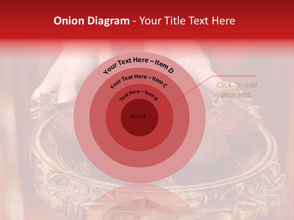 Party Muffin Person PowerPoint Template