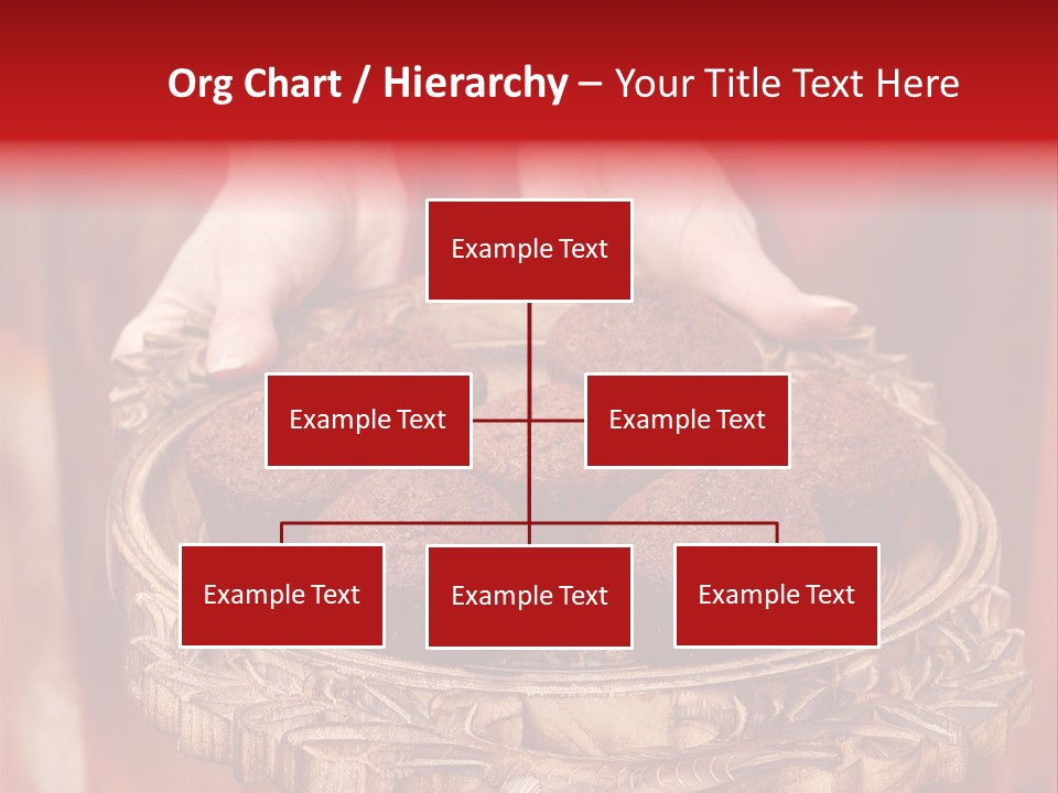Party Muffin Person PowerPoint Template