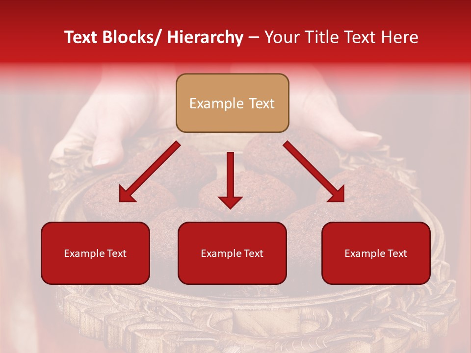 Party Muffin Person PowerPoint Template