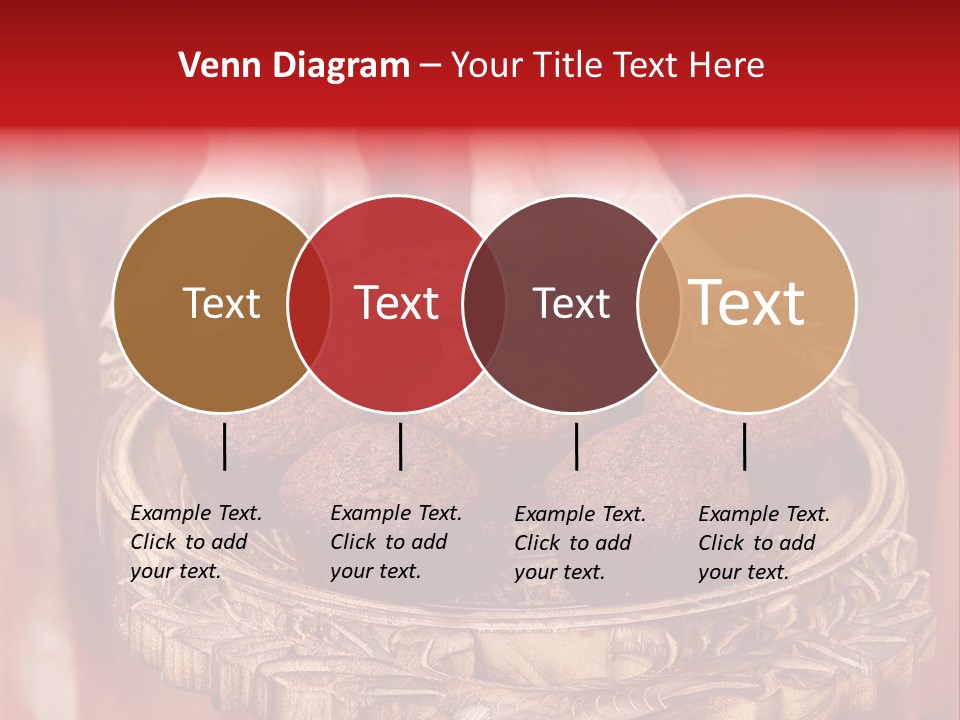 Party Muffin Person PowerPoint Template