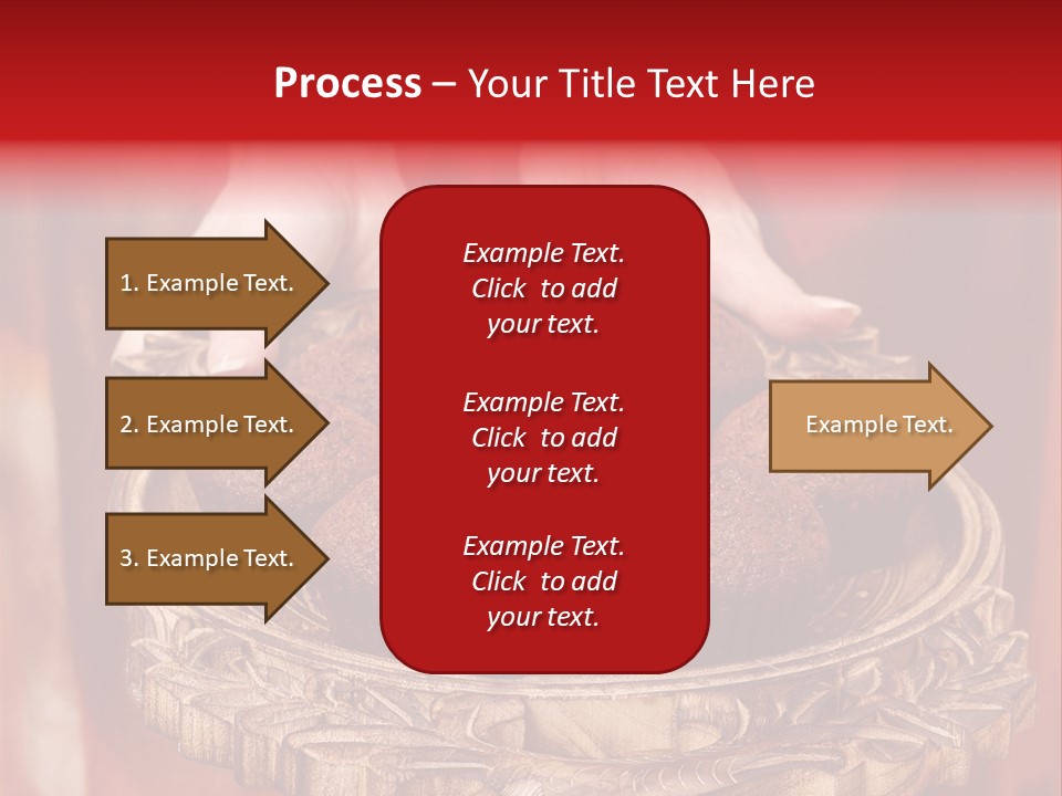 Party Muffin Person PowerPoint Template