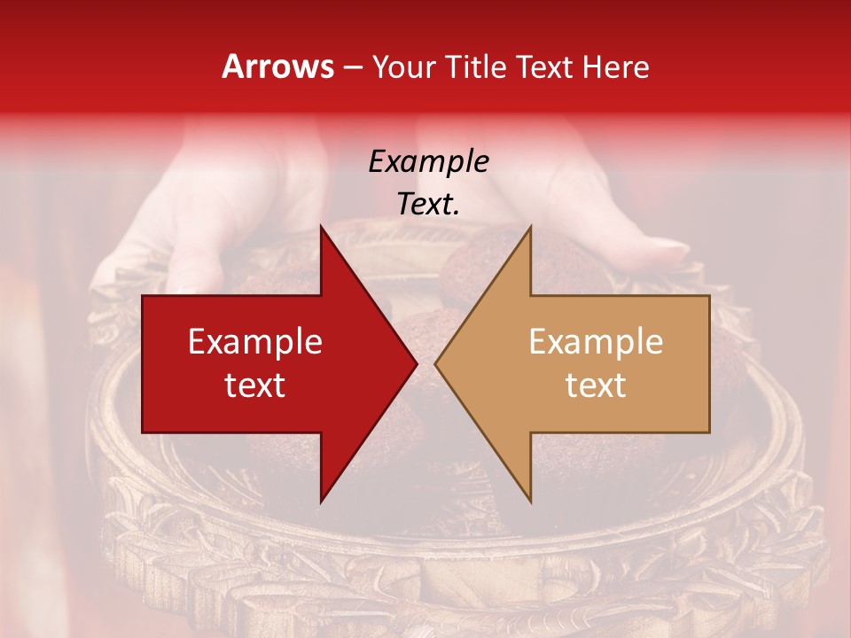 Party Muffin Person PowerPoint Template