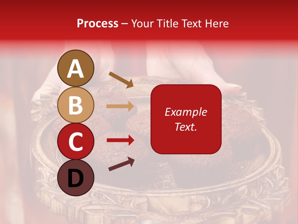 Party Muffin Person PowerPoint Template