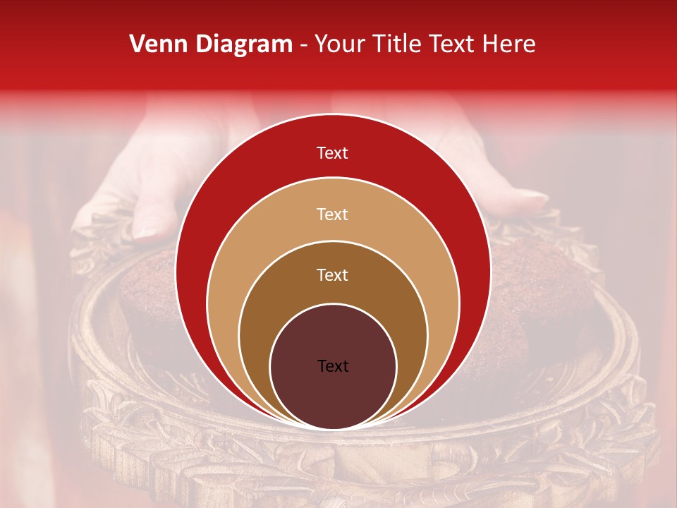 Party Muffin Person PowerPoint Template