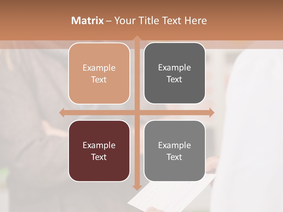 Suffering Customer Mature PowerPoint Template