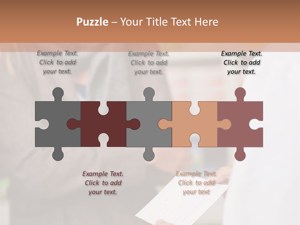 Suffering Customer Mature PowerPoint Template
