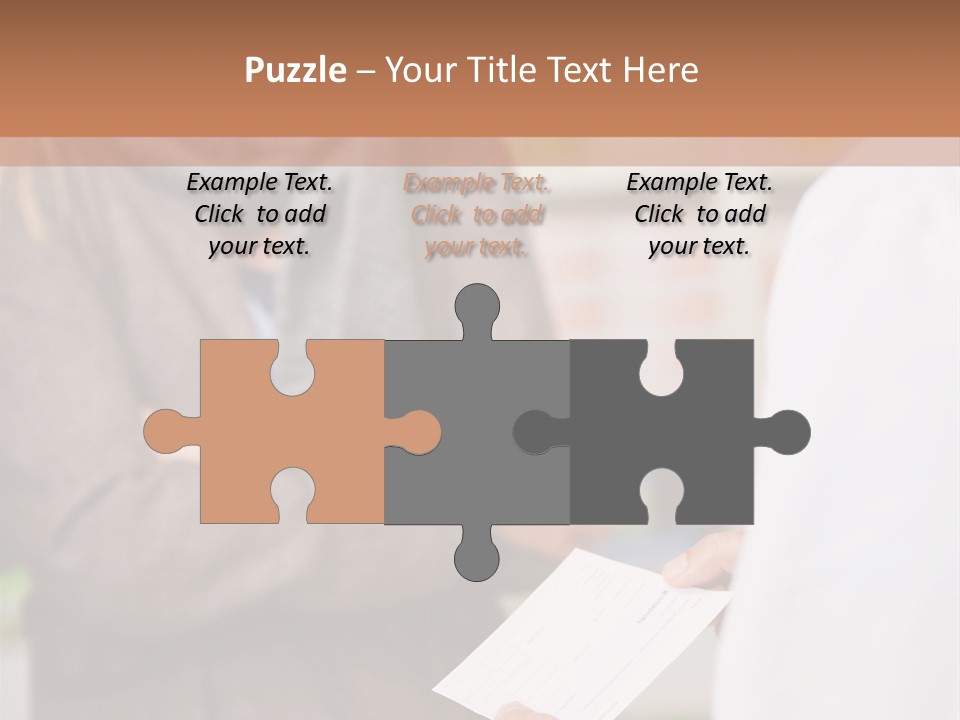 Suffering Customer Mature PowerPoint Template