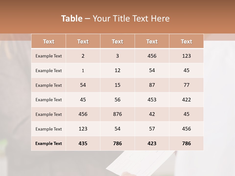 Suffering Customer Mature PowerPoint Template