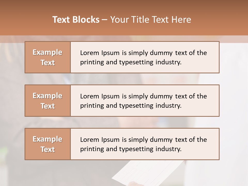 Suffering Customer Mature PowerPoint Template