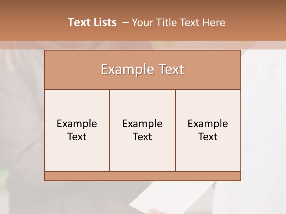 Suffering Customer Mature PowerPoint Template
