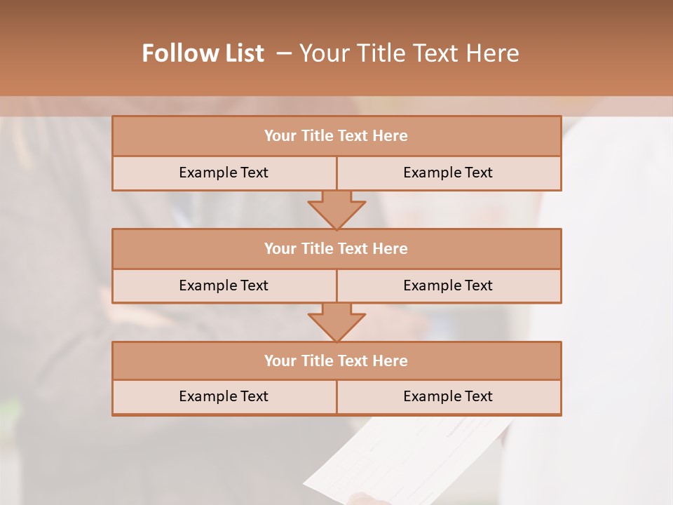 Suffering Customer Mature PowerPoint Template