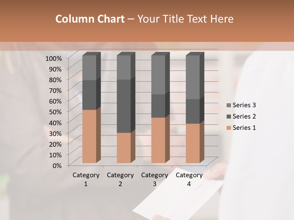 Suffering Customer Mature PowerPoint Template