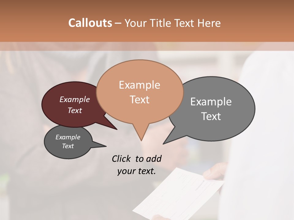 Suffering Customer Mature PowerPoint Template