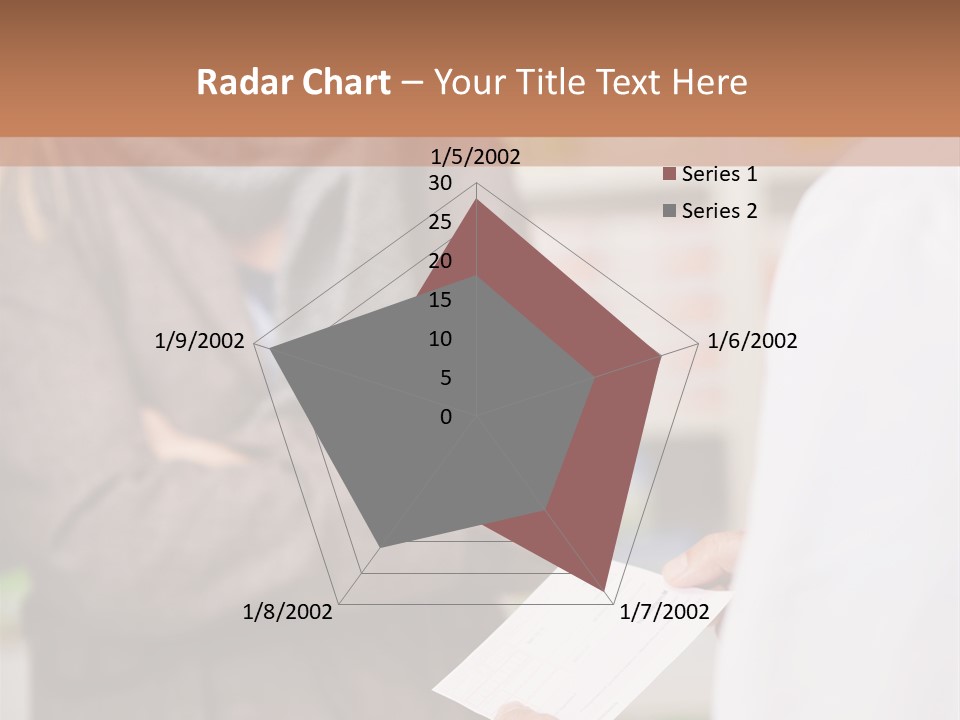 Suffering Customer Mature PowerPoint Template