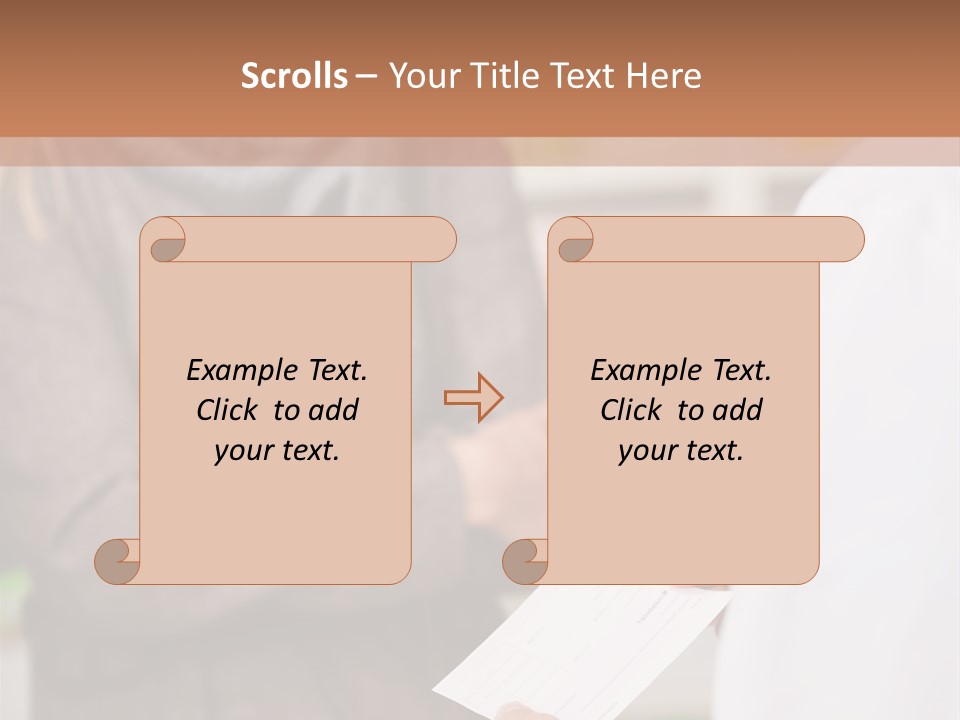 Suffering Customer Mature PowerPoint Template