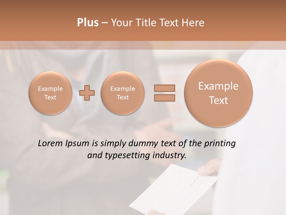 Suffering Customer Mature PowerPoint Template