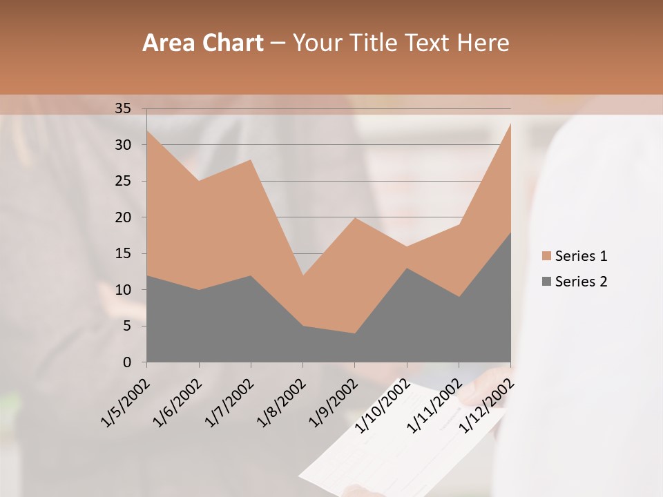 Suffering Customer Mature PowerPoint Template
