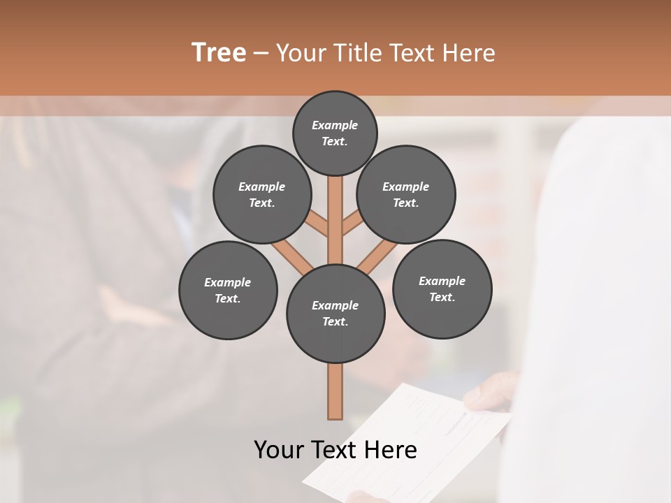 Suffering Customer Mature PowerPoint Template