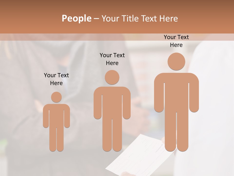 Suffering Customer Mature PowerPoint Template