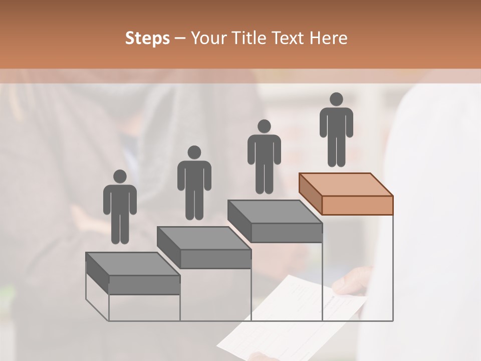 Suffering Customer Mature PowerPoint Template