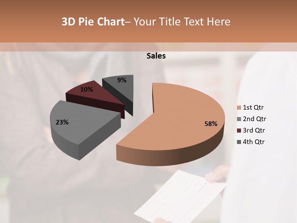 Suffering Customer Mature PowerPoint Template
