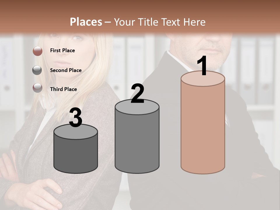Men Competition People PowerPoint Template