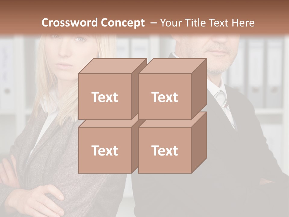 Men Competition People PowerPoint Template