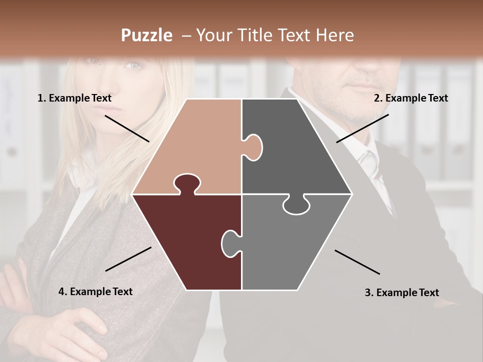 Men Competition People PowerPoint Template