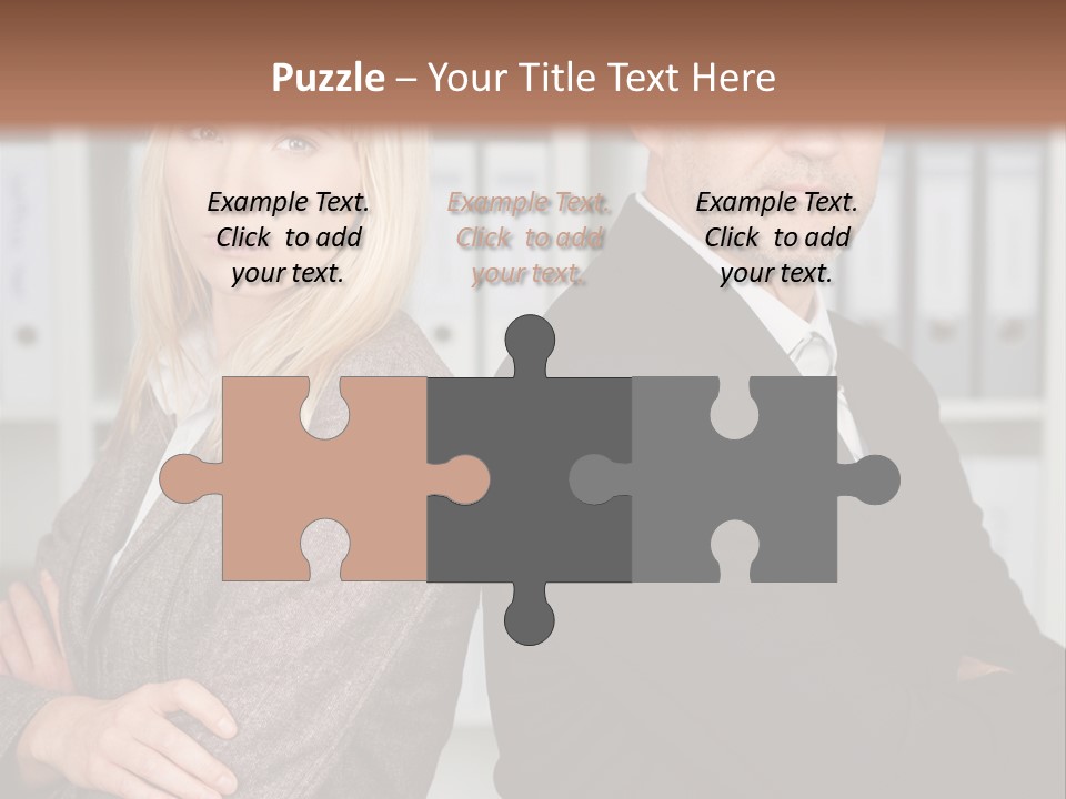 Men Competition People PowerPoint Template