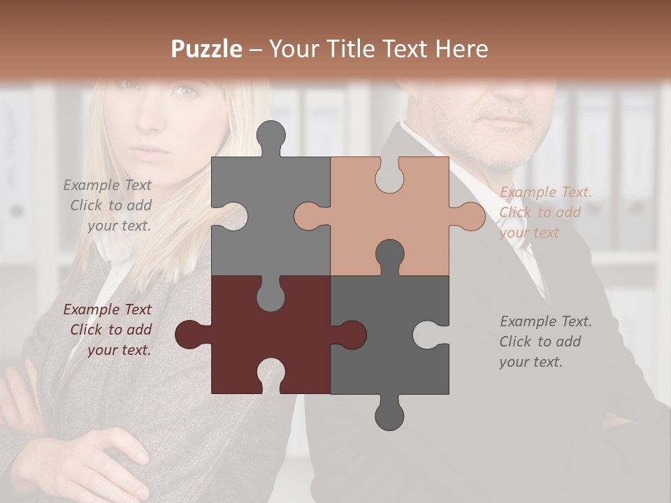 Men Competition People PowerPoint Template