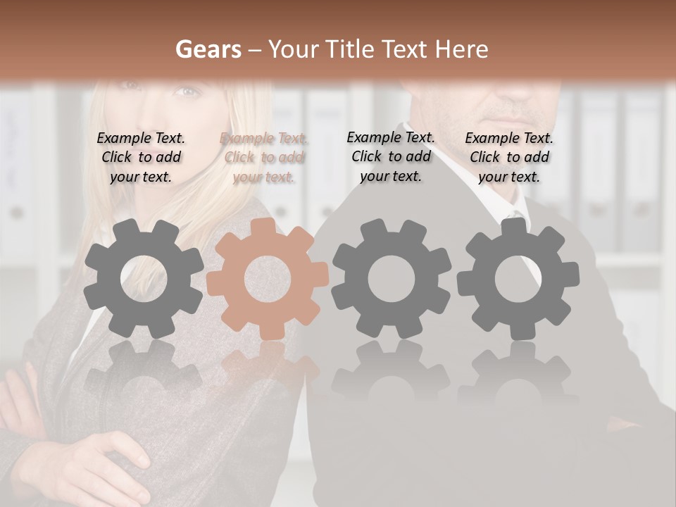 Men Competition People PowerPoint Template