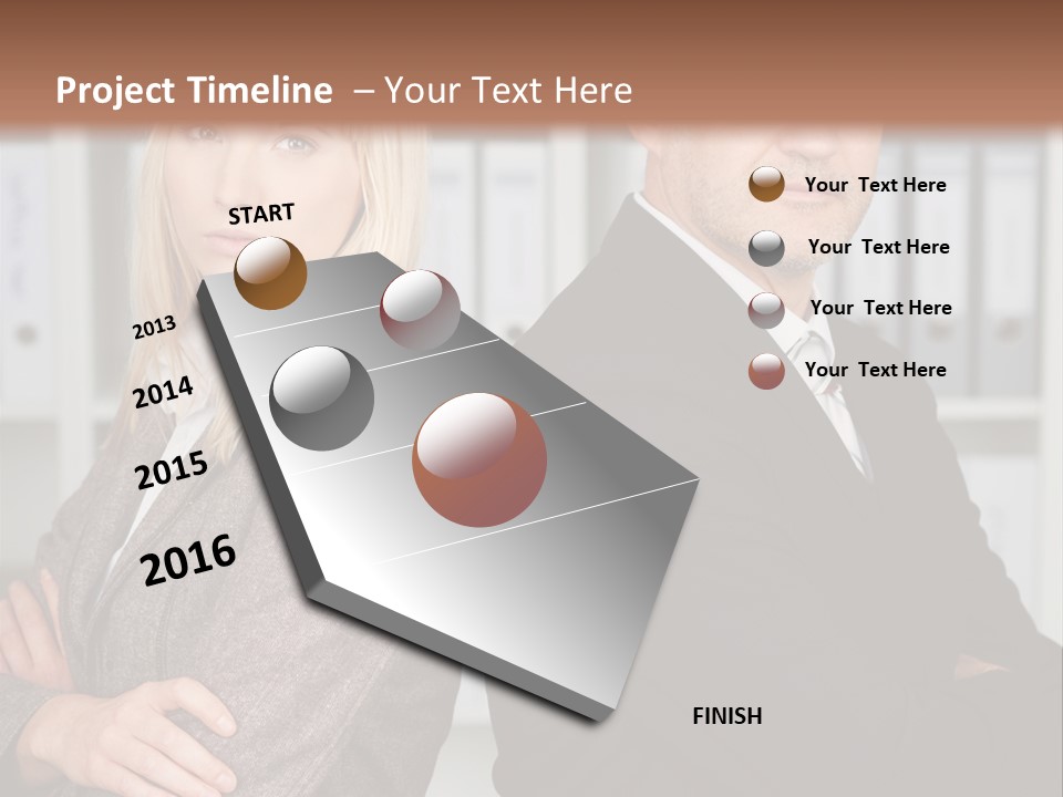 Men Competition People PowerPoint Template
