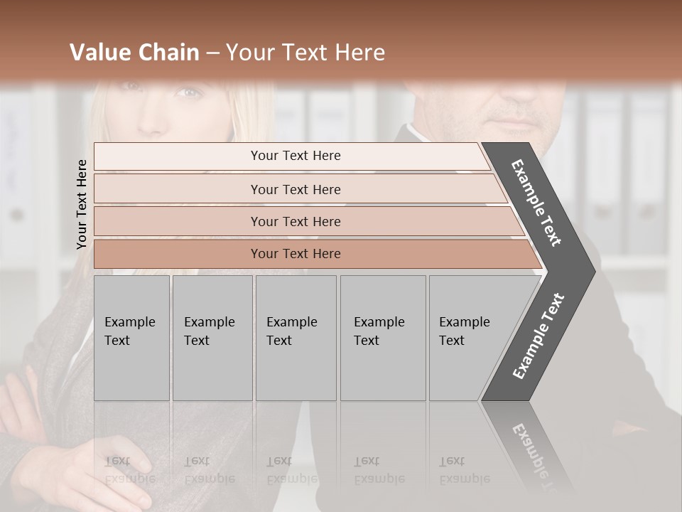 Men Competition People PowerPoint Template