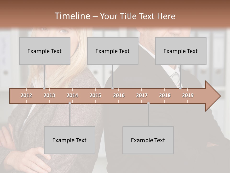 Men Competition People PowerPoint Template