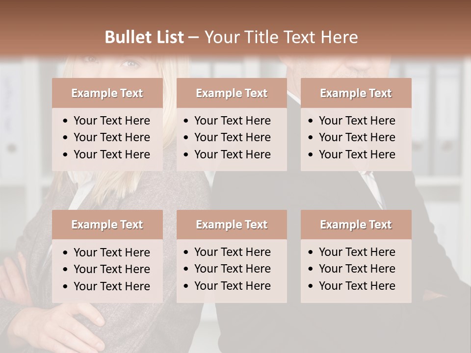 Men Competition People PowerPoint Template