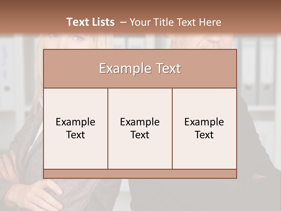 Men Competition People PowerPoint Template