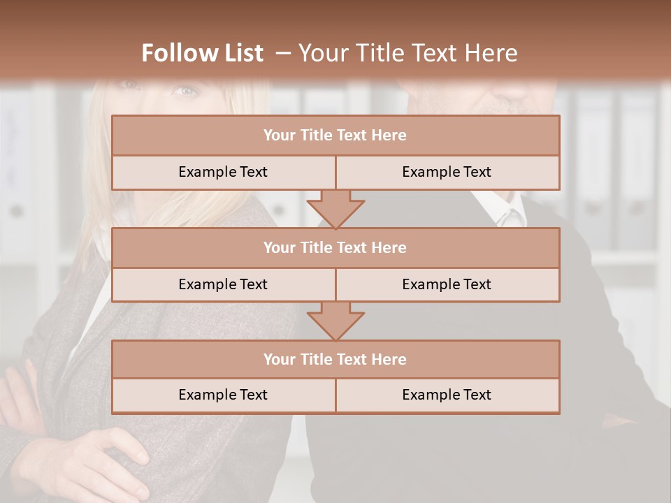 Men Competition People PowerPoint Template