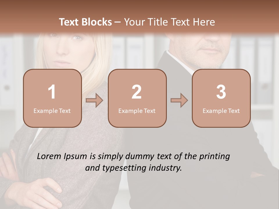 Men Competition People PowerPoint Template