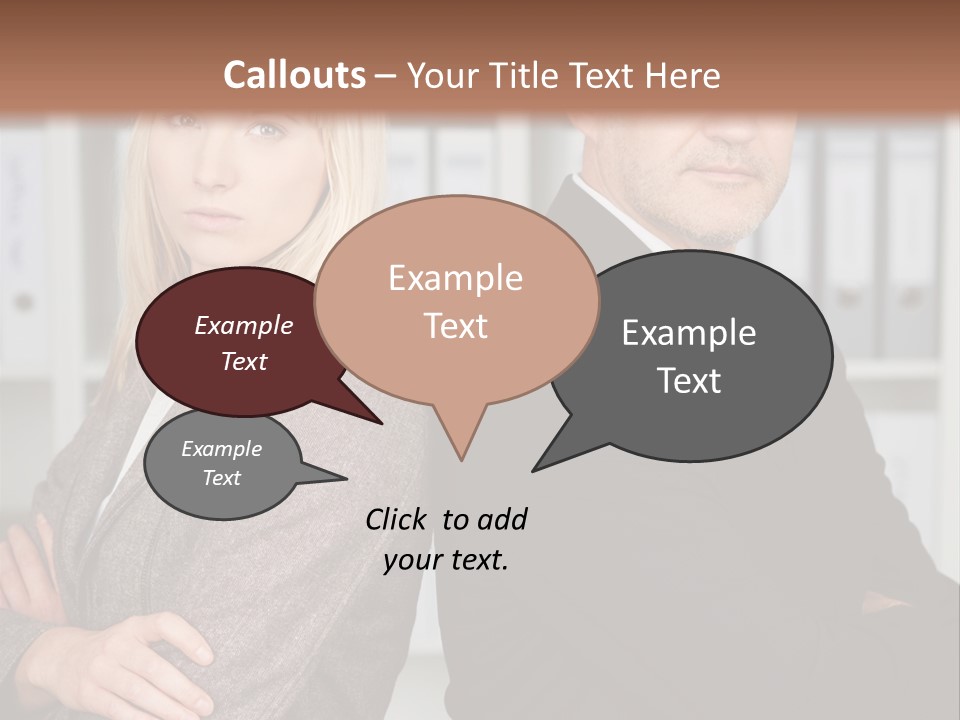 Men Competition People PowerPoint Template