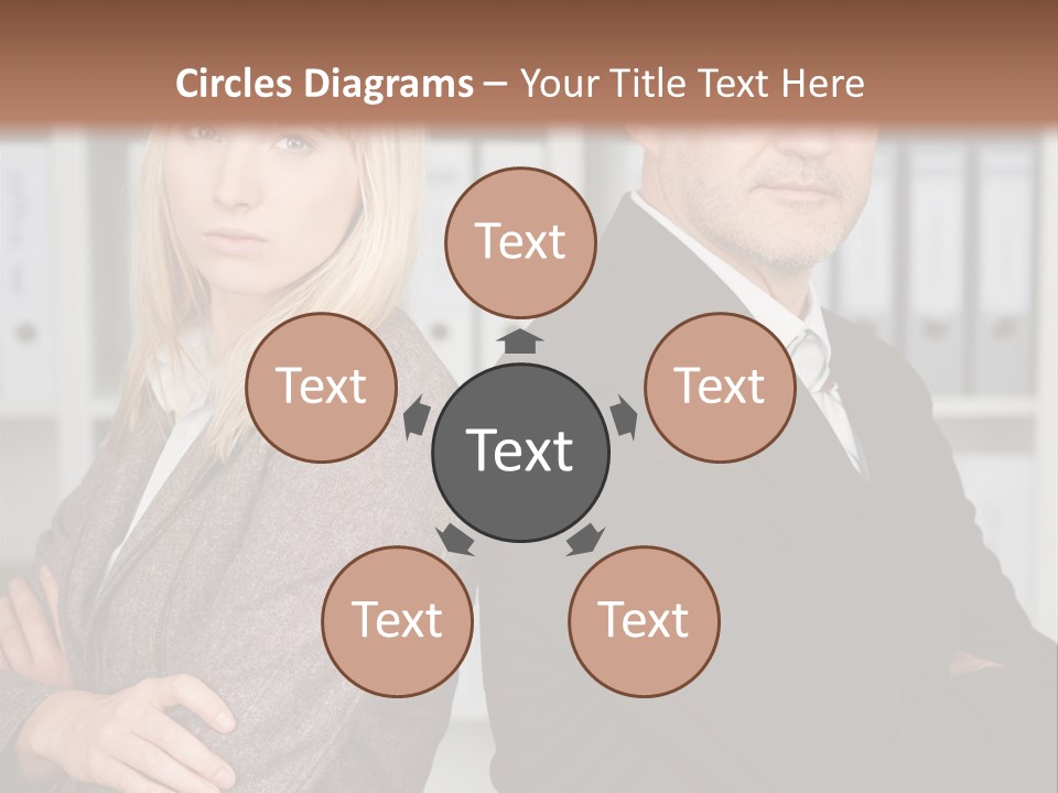 Men Competition People PowerPoint Template