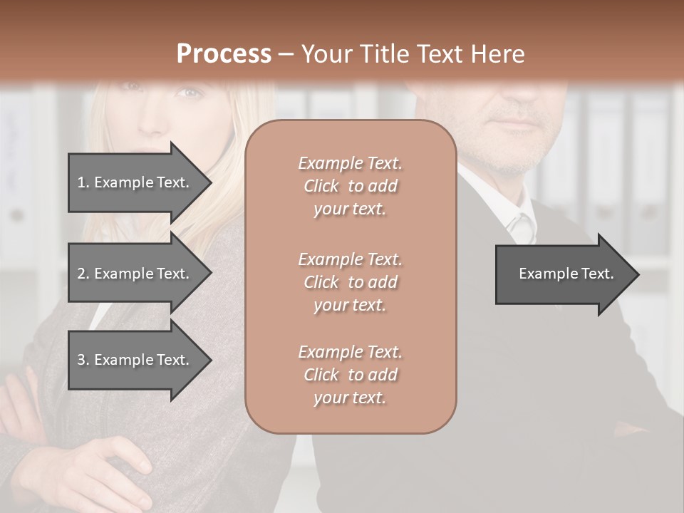 Men Competition People PowerPoint Template
