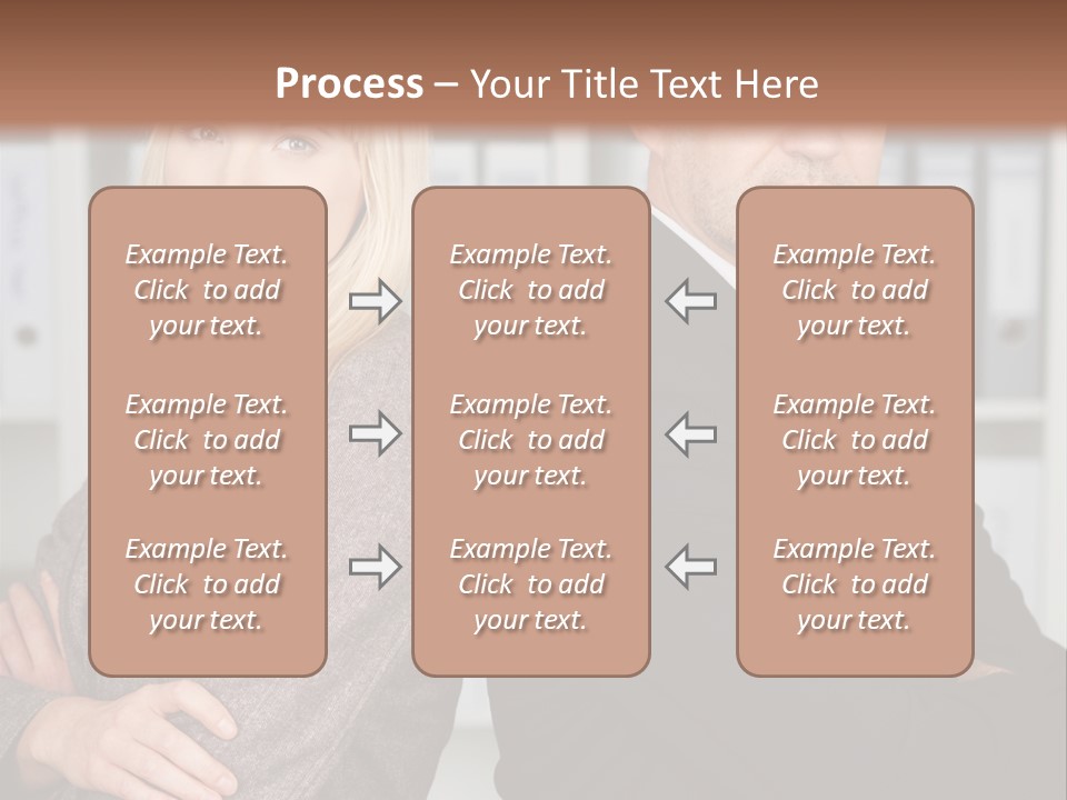 Men Competition People PowerPoint Template