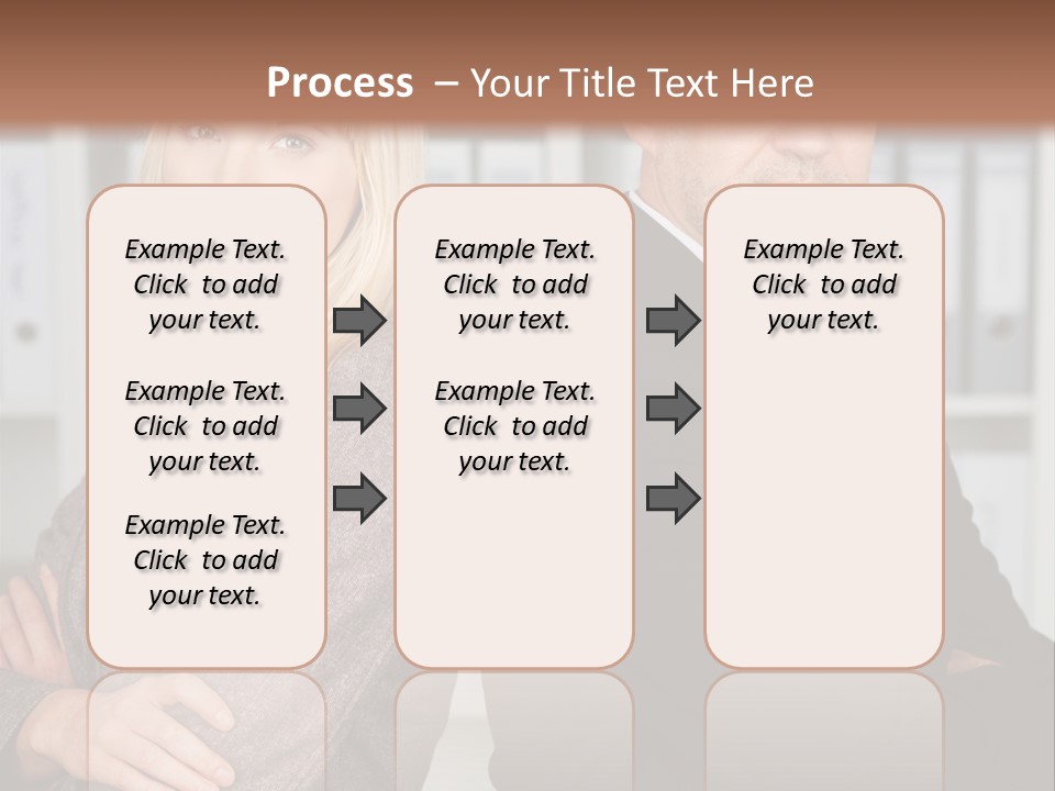 Men Competition People PowerPoint Template