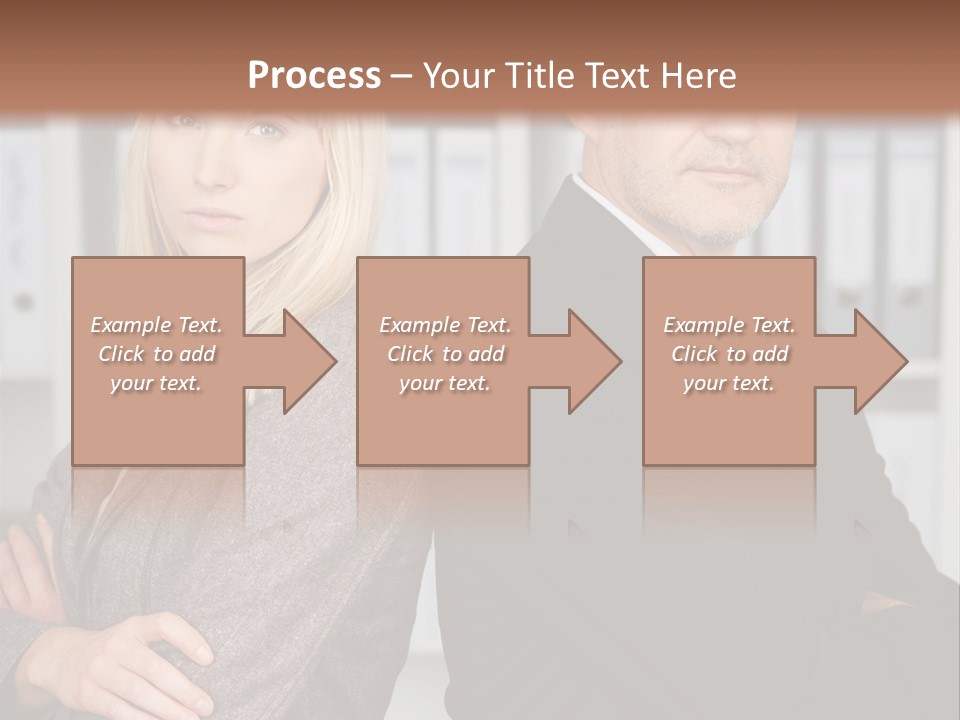 Men Competition People PowerPoint Template