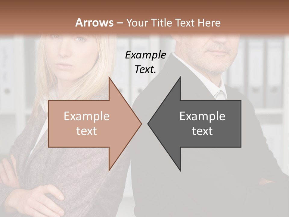 Men Competition People PowerPoint Template