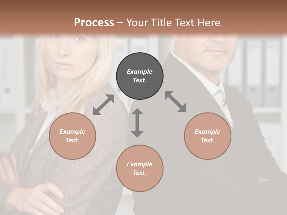 Men Competition People PowerPoint Template